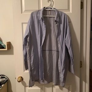 Free People Collared Button Up
